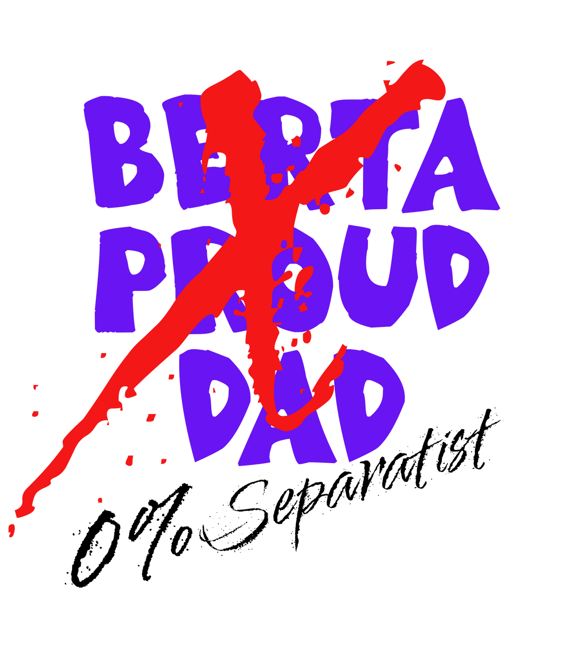 Berta Proud Dad Eats Bags of Orange Dicks Tee
